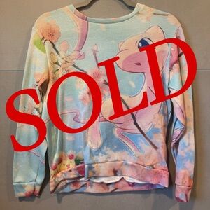 Pastel Pokemon Sweatshirt *SOLD*